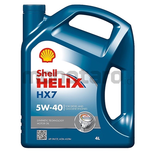 SHELL HX7 Plus 5W-40 @Galon